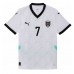 Camisa de time de futebol Áustria Marko Arnautovic #7 Replicas 2º Equipamento Feminina Europeu 2024 Manga Curta